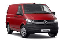 Car Hire Carhirebracknell - Red VW Transporter Automatic - Van hire Carhirebracknell