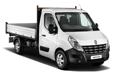 Car Hire Carhirebracknell - White 3.5 Tonne Folkestone Tipper Transit - Van hire Carhirebracknell